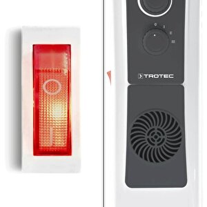 Trotec Trh 22 E Yağlı Radyatör 2400 W 9 Dilim Fanlı
