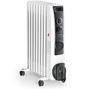 Trotec Trh 22 E Yağlı Radyatör 2400 W 9 Dilim Fanlı