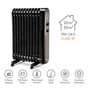 Trotec Trh 24 E Yağlı Radyatör 2200 W 11 Dilim