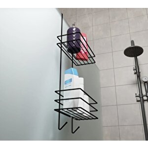 Duşakabin Askılı Banyo Rafı Düzenleyici Organizer