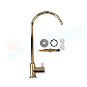 Su Aritma Ci̇hazi Lüx Sari Gold Aritma Musluğu