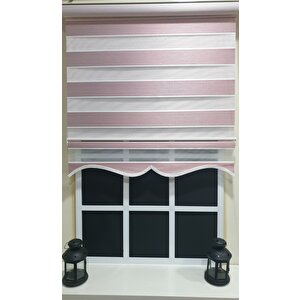 Zebra Stor Perde Kırmızı Mikro Plise Etek Dilimli Stb1906 V 01 150x260 cm