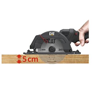 Cat Dx5010b 18volt 120mm Kömürsüz Profesyonel Çok Amaçlı Daire Testere (akü Dahil Değildir)