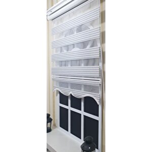 Zebra Stor Perde Çizgili Etek Dilimli St 010