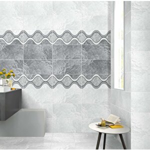 Anka Kartepe Gri Parlak Yer Seramiği Kar3 - 40x40