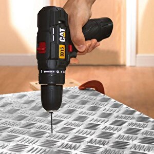 Cat Dx15.1 12volt/2.0ah Li-ion Çift Akülü Profesyonel Şarjlı Darbeli Matkap