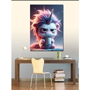 Kanvas Tablo Yavru Unicorn 70x100 cm