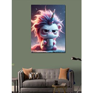 Kanvas Tablo Yavru Unicorn 70x100 cm