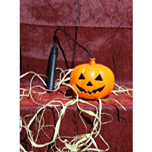 Halloween Sopali Balkabaği 10cm Ast6661
