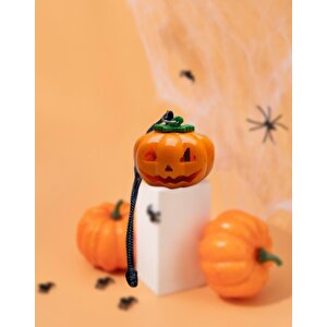 Halloween Balkabaği Işikli 3 Fonksi̇yonlu Kolye Ast6639