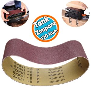 Tank Palet Zımpara Sonsuz Bant  53.3x7.5 Cm 120 Kum
