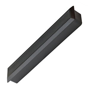 Plastik Kulp Mobilya Mutfak Çekmece Dolap Dolabı Kapak Kulpu Kulbu Siyah Kulpları (96 Mm-9.6 Cm)