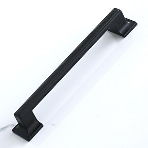 Metal Kulp Mutfak Mobilya Çekmece Dolabı Dolap Kulpları Kapak Kulbu Kulpu 12.8 Cm 128 Mm Siyah