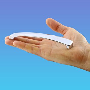 Mobilya Mutfak Dolabı  Banyo Çekmece Dolap Kapak Kulpu Kulbu Krom 128 Mm Metal Kulp