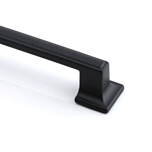 Siyah Kulp Metal Mobilya Çekmece Dolabı Mutfak Dolap Kulpları Kapak Kulbu Kulpu 224 Mm-22.4 Cm