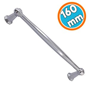 Mobilya Mutfak Dolabı Çekmece Dolap Kapak Kulpu Düz Metal Kulp Kulbu Kulpu 160 Mm Krom
