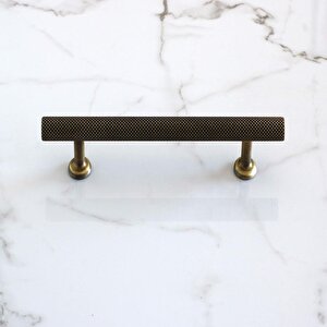 Metal Mobilya Çekmece Mutfak Dolabı Dolap Kulpları Kapak Kulpu Kulbu Kulp 128 Mm Antik Sarı