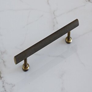 Metal Mobilya Çekmece Mutfak Dolabı Dolap Kulpları Kapak Kulpu Kulbu Kulp 128 Mm Antik Sarı