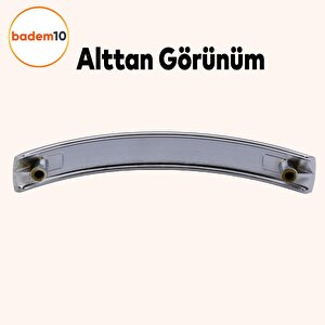 Mobilya Mutfak Dolabı Çekmece Dolap Kulpları Düz Metal Kulp Kulbu Kulpu Krom (96 Mm-9.6 Cm)