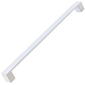 Mobilya Mutfak Dolabı  Banyo Çekmece Dolap Kapak Kulpu Kulbu Beyaz 224 Mm Metal Kulp