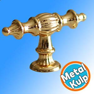 Mobilya Mutfak Dolabı Çekmece Dolap Kulpları Kapak Kulpu Kulbu Gold Kulp Altın Düğme