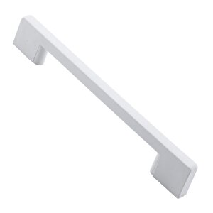 (sert Plasti̇k) Beyaz Mobilya Mutfak Çekmece Dolabı Dolap Kulbu Kulpu Kulpları 10 Adet 160 Mm