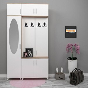 Mobilya Askı Vestiyer Duvar Askısı Metal Dolap Elbise Askılığı Mat Siyah Siyah Kapak