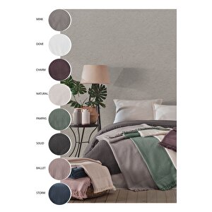 Es Home %100 Pamuk Pike Örtü Çift Kişilik