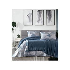 Es Home %100 Pamuk Pike Örtü Çift Kişilik