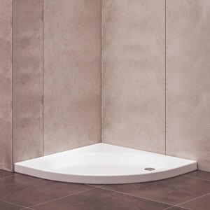 Oval Flat Duş Teknesi H:6 90*90 90x90 cm