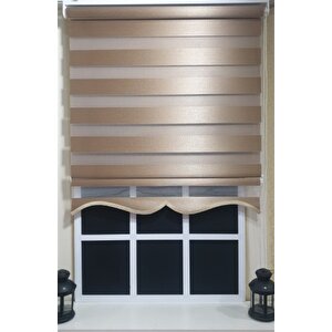 Zebra Stor Perde Sütlü Kahverengi St 035 150x260 cm