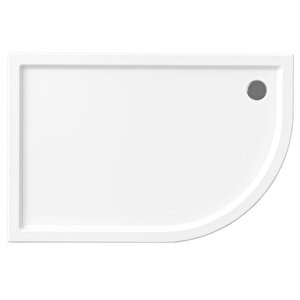 Asimetrik  Flat Duş Teknesi H:6 80*90 80x90 cm