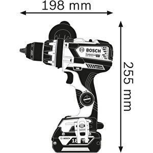 Professional Gsr 18v-110 C Akülü Delme Vidalama Makinesi (akü Ve Şarj Cihazı Hariç) -  06019g0109