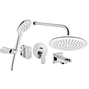 Vitra-artema X-line Ankastre Banyo Bataryası 6 Lı Set N42251 Snow