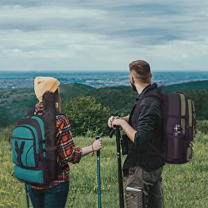 Ultralight Katlanır Kamp Masası, Piknik, Bbq, Balıkçılık, Avcılık, Plaj, Hiking Için Taşınabilir Kompakt Roll Up Outdoor Kamp Masası  Small - Yeşil