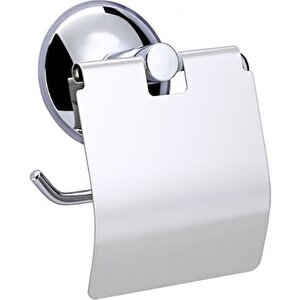 Eko Krom Geniş Kapaklı Tuvalet Kağıtlığı Wc Kağıtlık Tuvalet Kağıdı Askısı