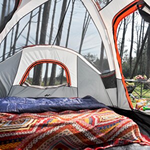 Mobihome Domehike 6 Kişilik Otomatik Çadır-gri̇