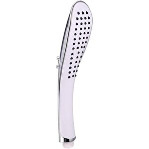 Wuvera Banyo Duş Başlığı Fiskiyesi Telefonu Oval Başlık Beyaz