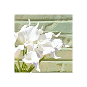 Yapay Islak Gala Çiçeği Demeti 8'li Yapay Cıcek