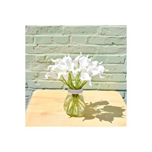 Yapay Islak Gala Çiçeği Demeti 8'li Yapay Cıcek