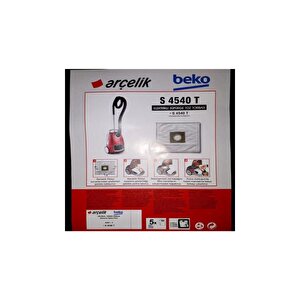 Arçeli̇k S 4540 T Süpürge Toz Torbası