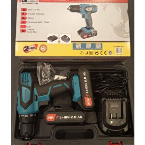 4140 20v Lion Şarjlı Matkap/akülü Vidalama (2 Akülü)