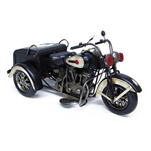 Metal Motorsiklet Biblo Dekoratif Hediyelik