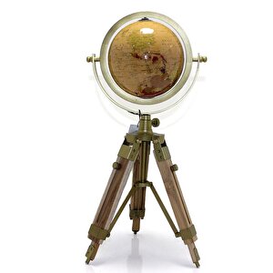 Tripod Standlı Dönen Dekoratif Dünya Yerküre Harita Esk-sl988