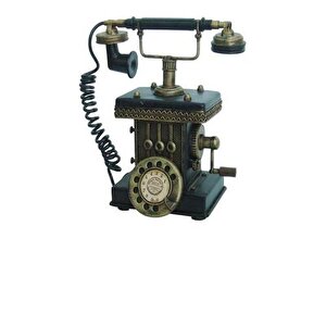 Himarry Dekoratif Metal Telefon Kumbaralı Kumbara Biblo Hediyelik