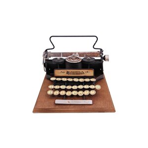 Dekoratif Metal Daktilo Eskitme Metal Ahşap Dekoratif Hediyelik