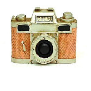 Himarry Dekoratif Metal Fotoğraf Makinesi Biblo Ev Ofis Hediyelik