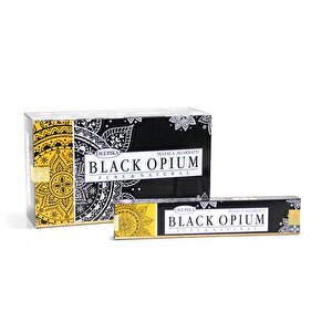 Deepika Black Opium Aromalı Tütsü 240 Adet Çubuk Tütsü