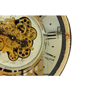 Saat Çarklı Askılı Duvar Saati Dekoratif Knm-c0120