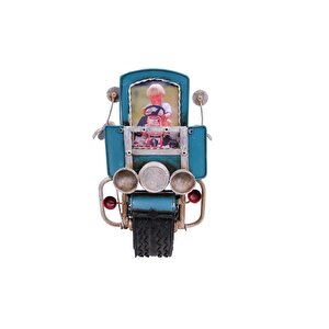 Dekoratif Metal Çerçeve Motosiklet Temalı Hediyelik